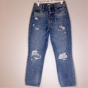 Hidden High Waisted Dad Jeans